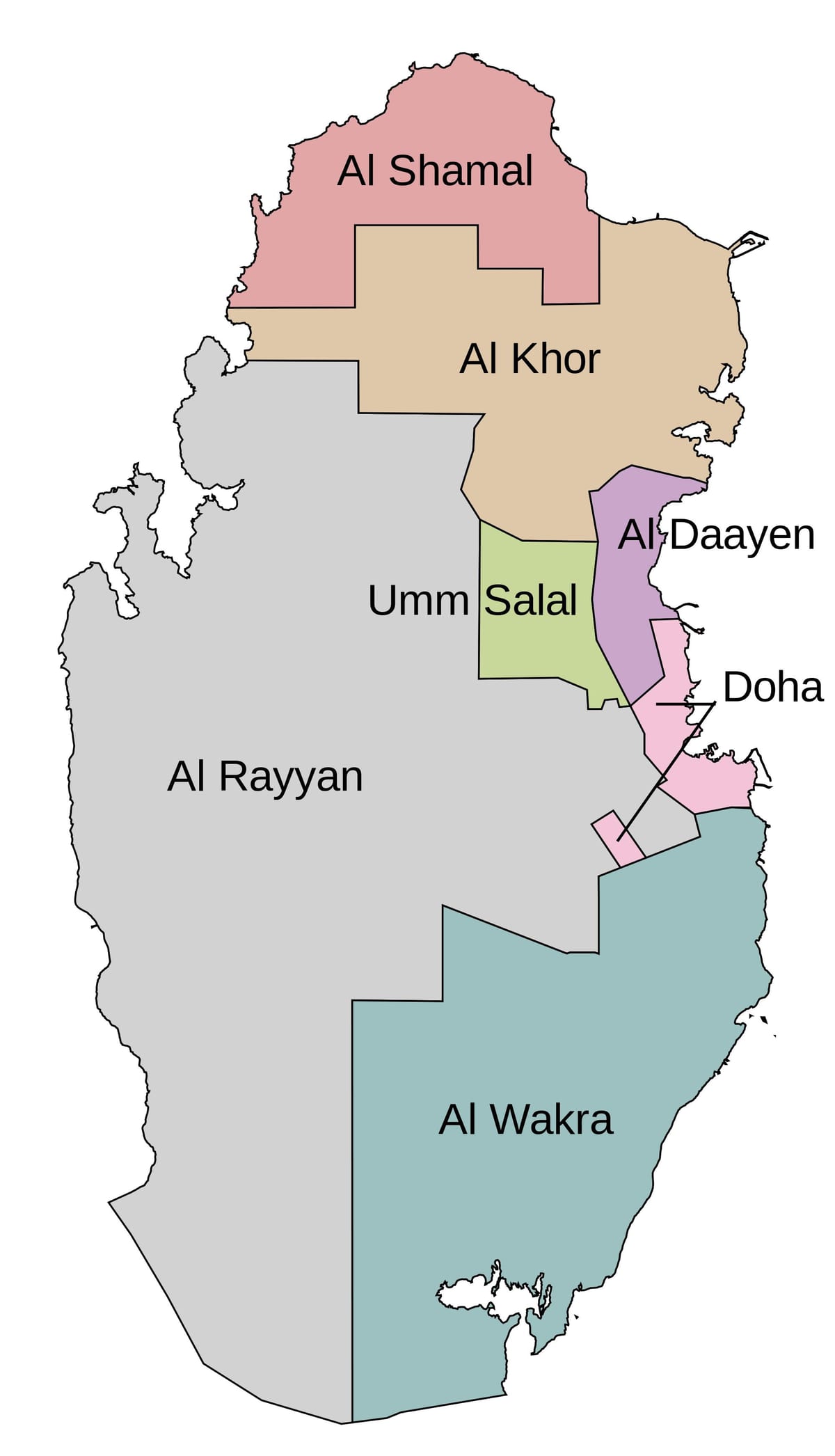 Mapa kataru obce 