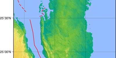 Mapa kataru geografie