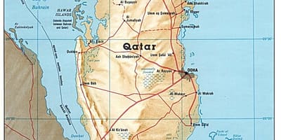 Katar celou mapu