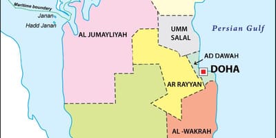 Mapa kataru regionu