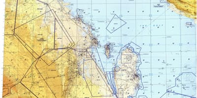 Mapa kataru oblasti